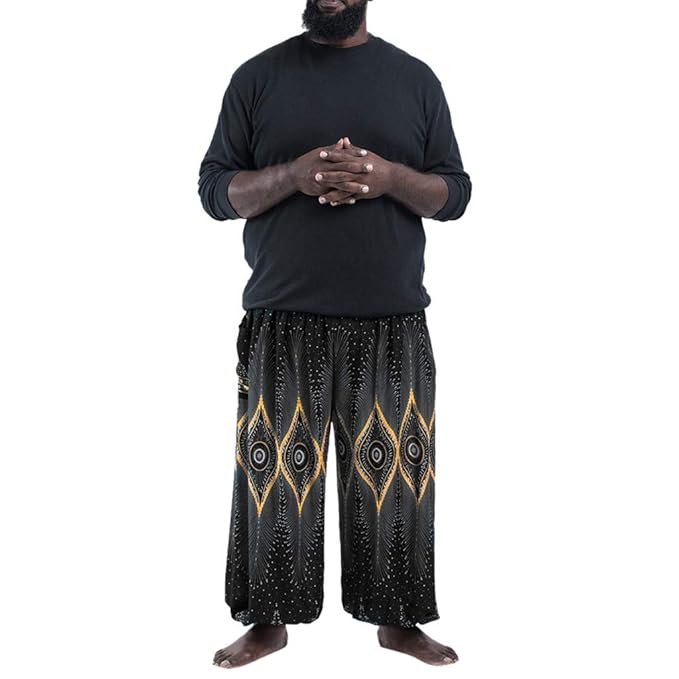 Huihong Pantalones de Yoga Deportivos Holgados Sueltos de ...