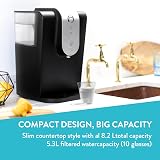Aqua Optima Lumi Chilled Water Dispenser 8.2L Evolve+ Filter Red UK view 3