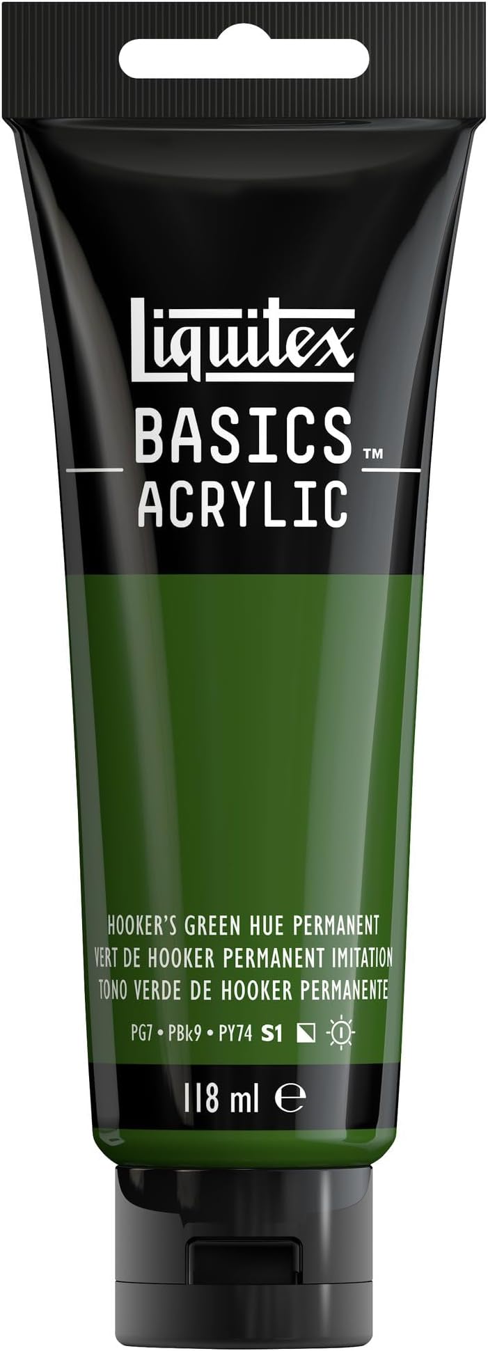 Liquitex Basics Hooker's Green Permanent Hue 118 ml Acrylic Paint