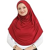 Prien Ready To Wear Hijab For Women, Instant Turban, Soft Muslim Scarf For Prayer, Long Hijabs, Islamic Clothes, Jersey Abaya