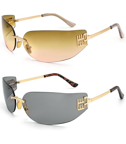 Amazon.com: Miu Miu CORE COLLECTION MU 52VS ZVNQZ9 Pale Gold Metal