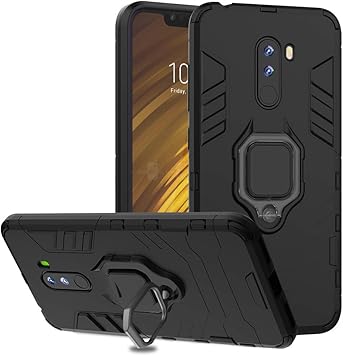 Ferilinso Funda para Xiaomi Pocophone F1,Elegante Armadura híbrida ...