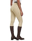 MoFiz Women's Silicone Full Seat Horse Riding Pants