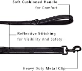 Eyeleaf Dog Lead Heavy Duty Nylon Training Leash 1 Inch Reflective 1.5m view 3