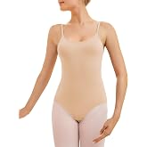 Stelle Women's Ballet Leotard for Dance Scoop Neck Double Lined Bodysuit | Scoop neckline, Stretch fabric, Breathable, Comfort fit, Bodysuit, Ballet clothes, Dance class, Contemporary dance