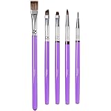 Wilton Cake Decorating Tools 5-Piece Brush Set, Synthetic bristles