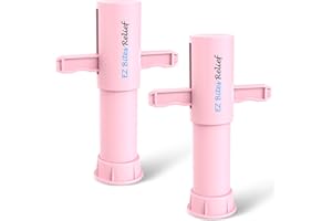 Memine EZ Bites Relief Suction Tool - 2 Pack Bee Sting and Bite Itch Relief Sucker, Venom Extractor for Saliva/Venom Removal, Temporary Relief from Itch and Swelling, Kid-Friendly Pink