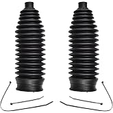 ASTARPRO - Rack and Pinion Tie Rod Boots Replacement for Toyota Camry | Honda Pilot Toyota Avalon Corolla Highlander Matrix Sienna 2pc