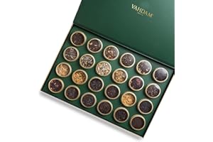 VAHDAM, Luxury Tea Advent Calendar 2025 | 24 Unique Loose Leaf Teas in Tin Caddies - Premium Tea Gift Box | Tea Gift Set | Advent Calendar 2025 Gifts for Women & Men