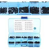 Set Of Self-Tapping Small Stainless Steel Screws Assortment Kit(M1, M1.2, M1.4, M1.7) - Great For Watches, Glasses, Electronics Or Anything Else Repair That Requires Small Screws