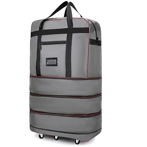 ELDA Expandable Collapsible Luggage Bag Foldable Suitcases with