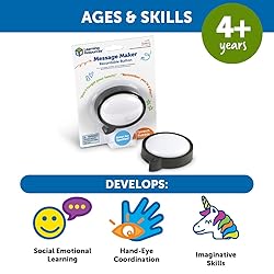 Learning Resources Message Maker Recordable Button