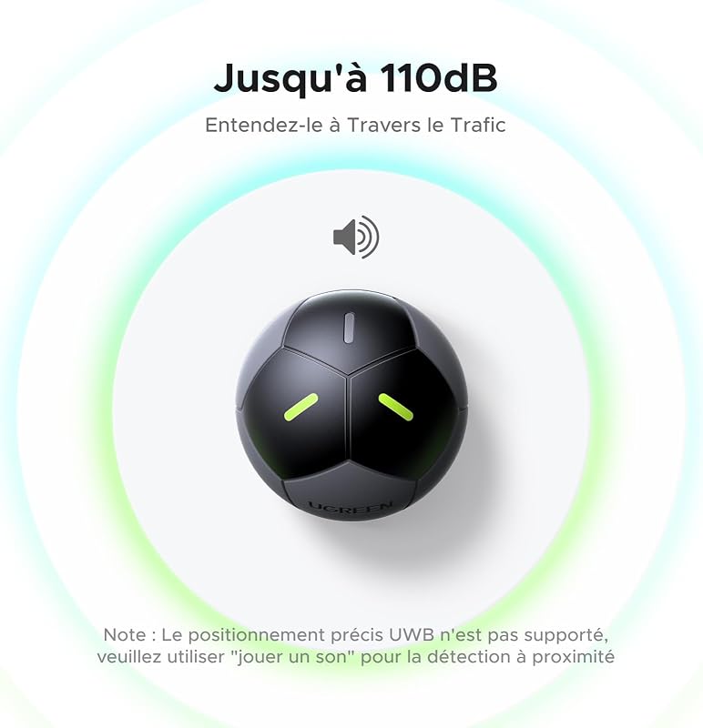 FineTrack Duo 2 Finder Tag avec iOS Find My et Android Find Hub