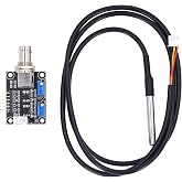 Digital pH Sensor Kit for Aquariums Hydroponics Laboratories | pH Probe with 0-14 Range Digital pH Meter Stick Electrodes Water Testing Monitor