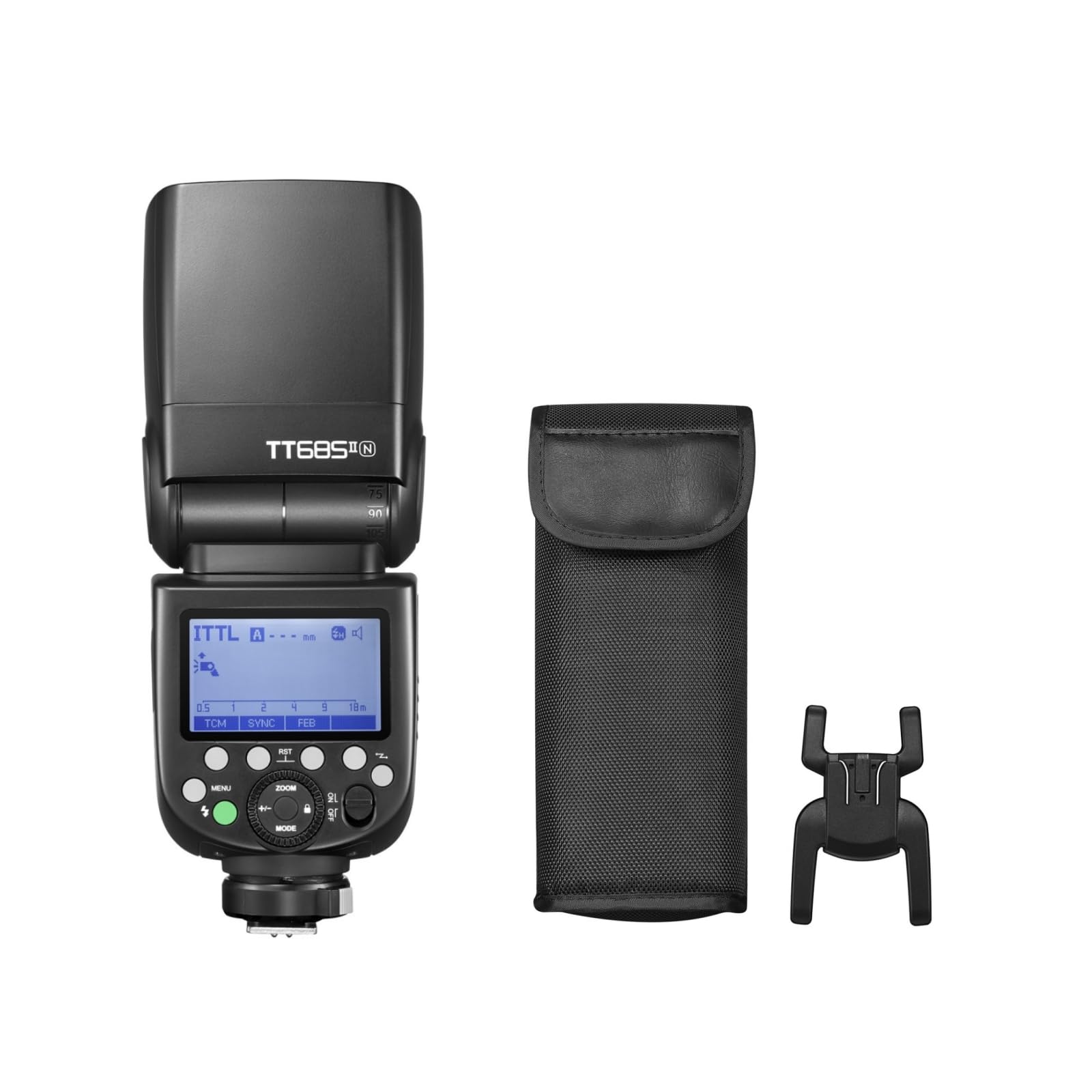 Godox TT685II-N TTL Camera Flash On-Camera Speedlight 2.4G Wirelss X System GN60 High Speed 1/8000s Replacement for Nikon D800 D700 D7100 D7000 D5200