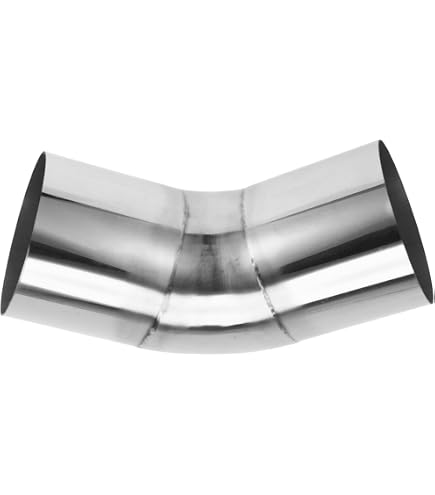 Tubo De Escape En U De 180° De Acero Inoxidable 2.5 Pulgadas – Speed Daddy, Calibre 18, Pulido