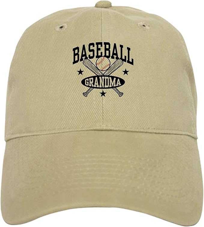 NoneBrand Baseball Grandma Cap Baseball Cap with Adjustable Closure, Unique