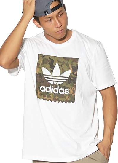 Amazon Adidas アディダス アディダス Tシャツ メンズ 半袖 アディダス カットソー ホワイト 2xl 並行輸入品 B系 ストリート系 ファッション 大きいサイズ Adtt041 Tシャツ カットソー 通販