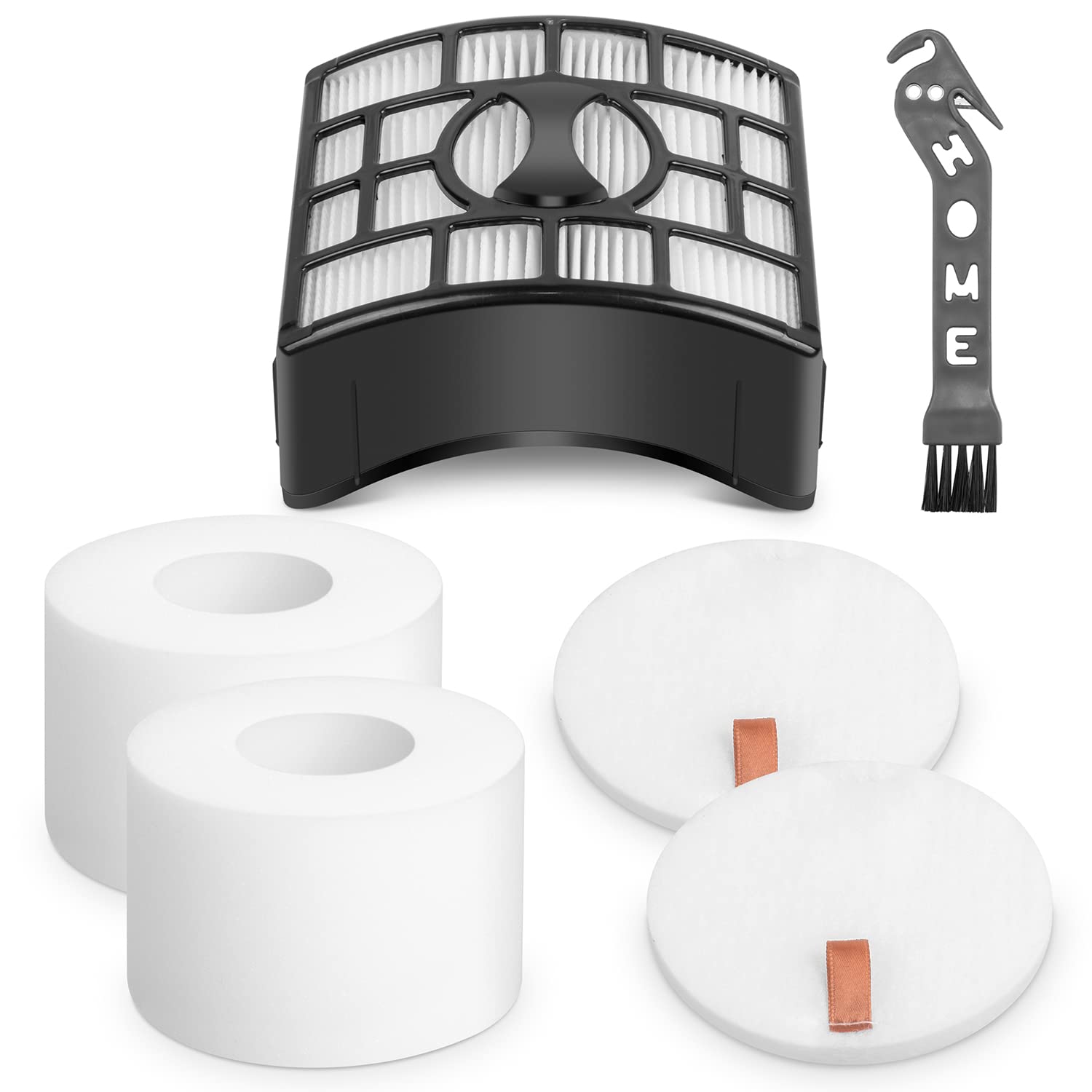 Jollsung NV601UKT Filters for Shark Rotator Powered Lift-Away Upright Vacuum NV601UK NV600UK NV600UKT NV600 NV601 NV700UK NV700UKT NV770