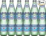 San Pellegrino Sparkling Natural Mineral Water, 8.45oz Glass Bottle (Pack of 12)