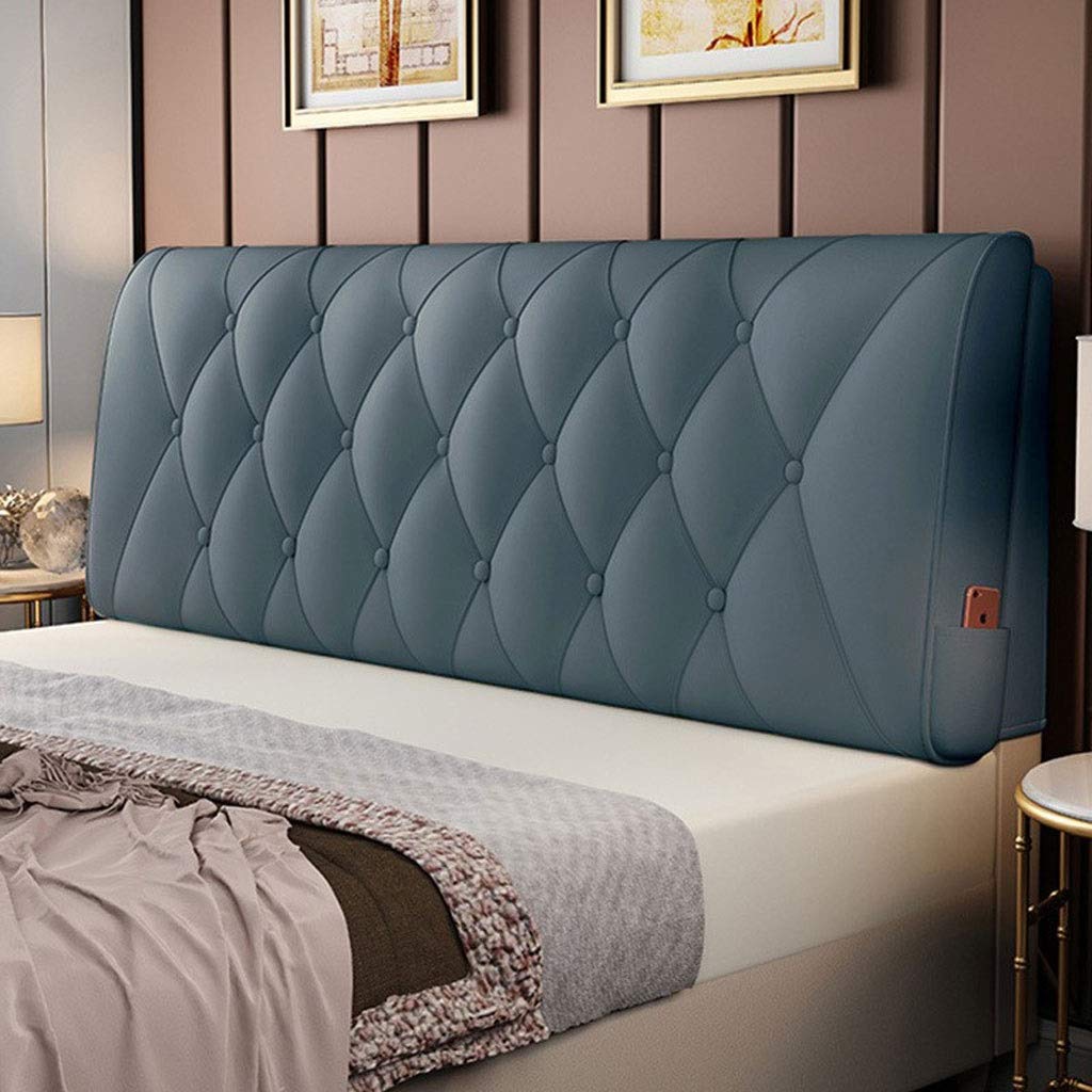 Best Queen Size Leather Soft Headboard Bed Backrest Wedge
