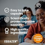 Equazen Omega 3 & 6 Capsules Brain Support 60 Pack DHA EPA GLA Halal view 2