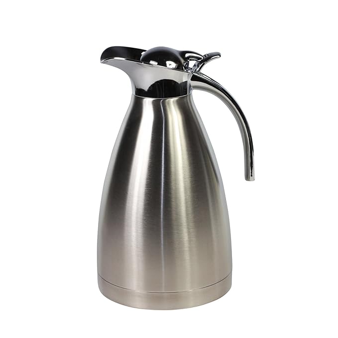 Stainless Steel Coffee Jug Breakfast Jug 1.5L Assorted Colours