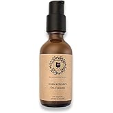 Blinking Owl Acres - Neem & Sulfur Oil Cleanse | Natural Face Cleanser with Organic Ingredients | Hydrating & Soothing | Good for Acne & Rosacea | Non-Irritating Formula for All Skin Types | 2 oz