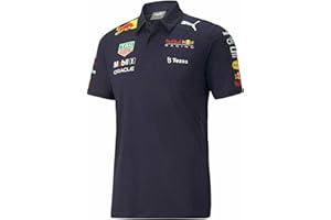 Red Bull Puma Racing - Official Formula 1 Merchandise - 2022 Team Polo - Men - Navy - XL