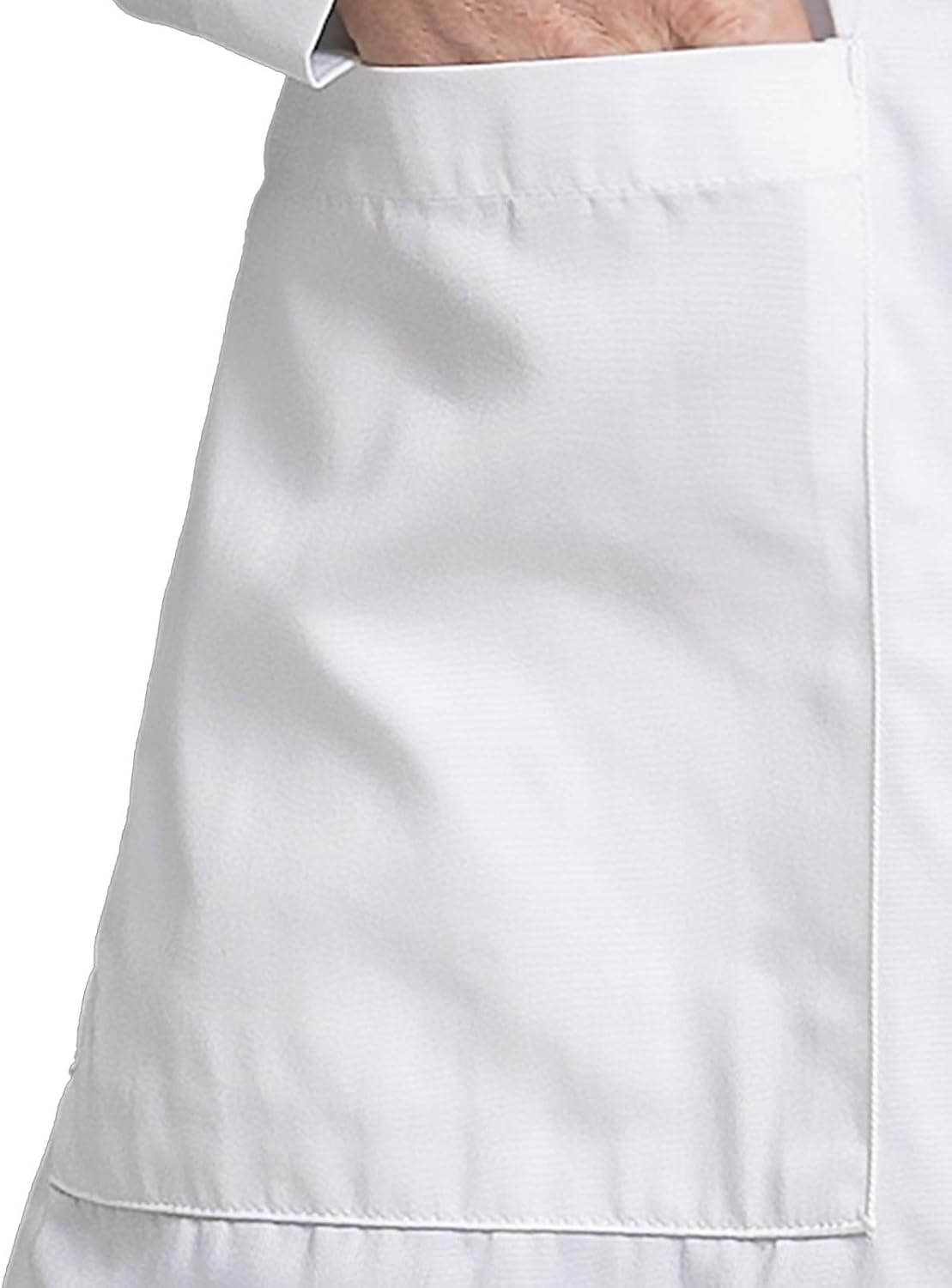 Med Couture Women's Lab Coat 37 Inch White Labcoat Long: Clothing