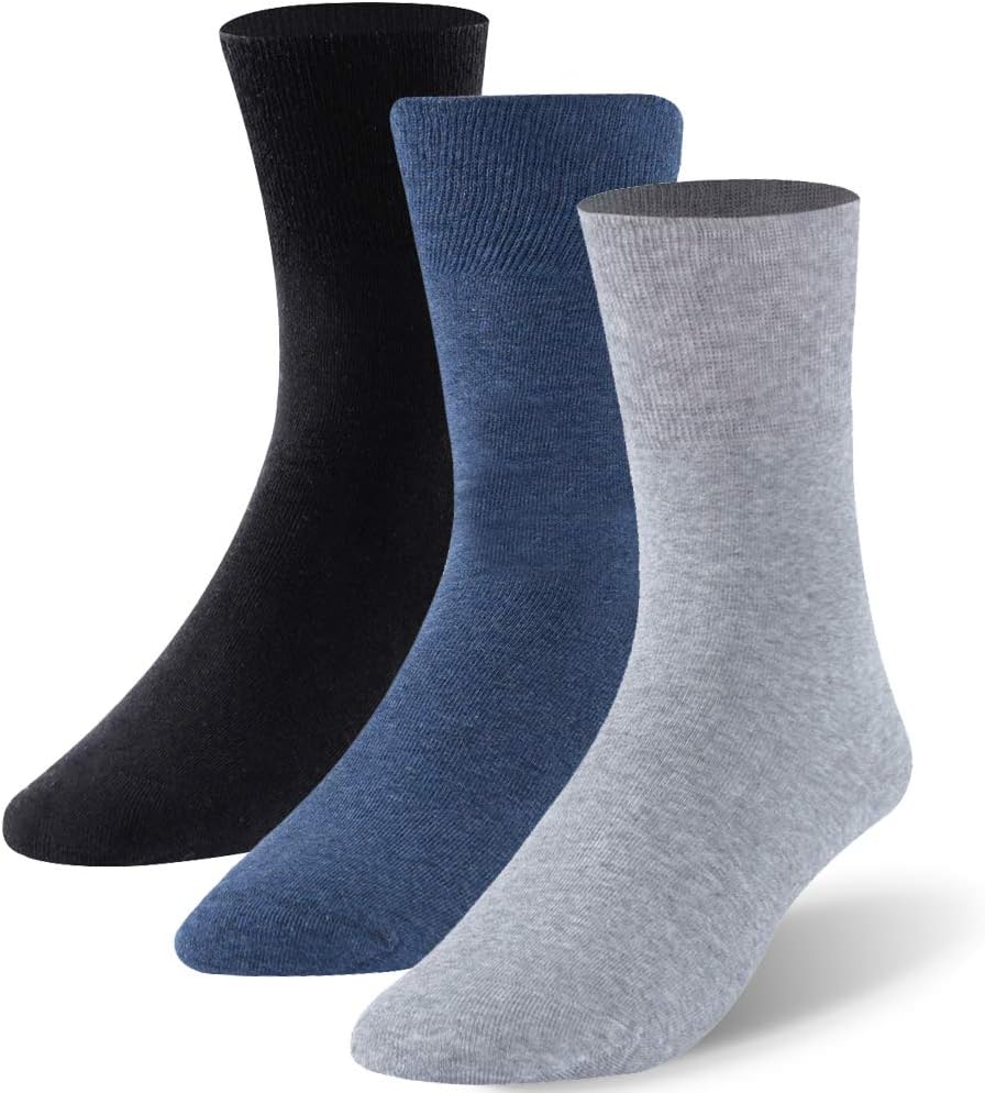 Diabetic Socks for Men, Feelwe Mens Thermal Socks Insulated Heated