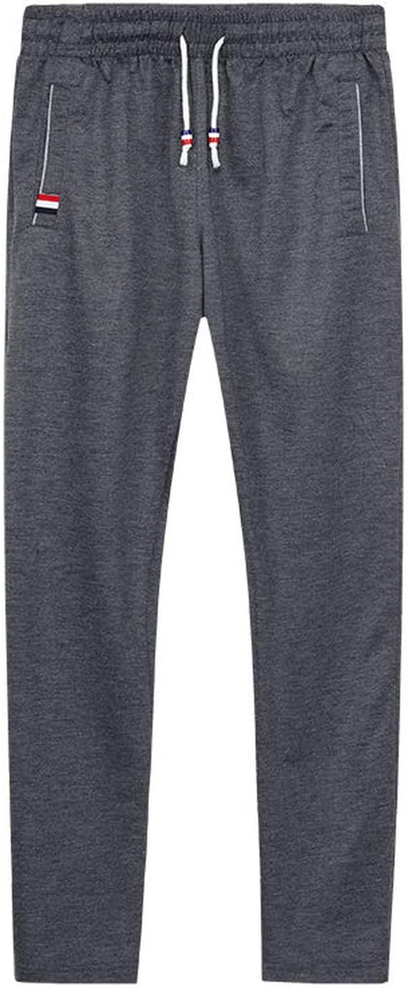 Small Ella Casual Men Pants Thin Breathe Comfort Cotton Sport Trousers Elastic Waist Plus Size Loose Sweatpants