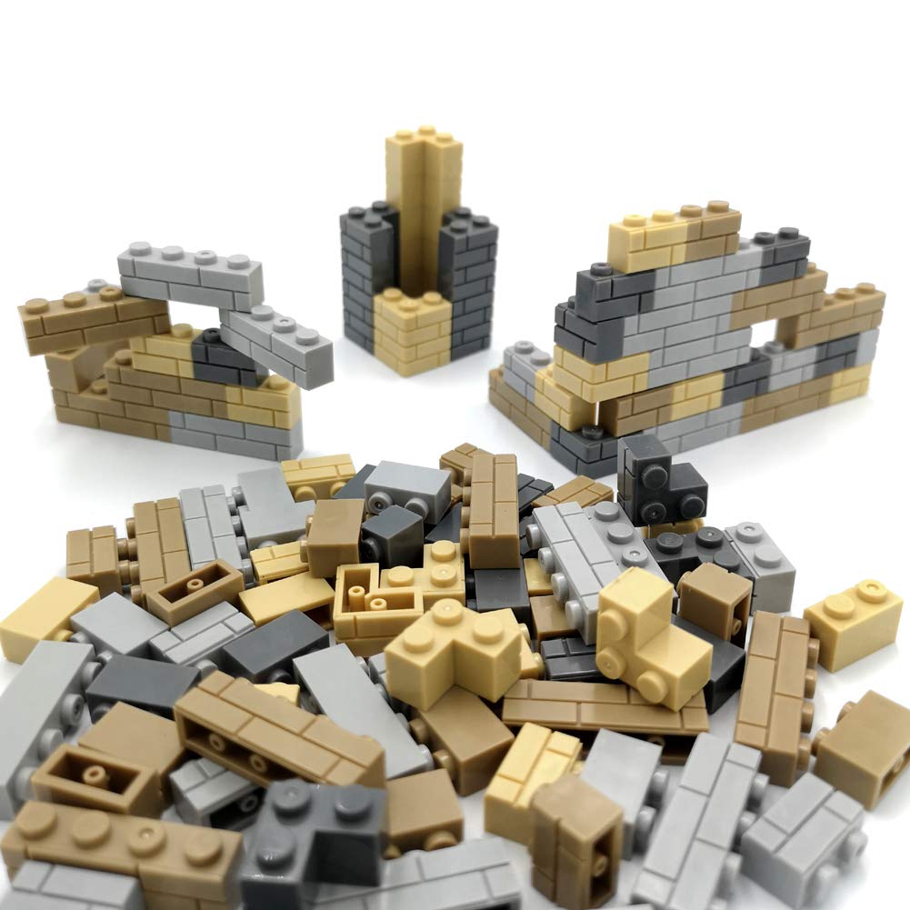 Brick Wall Lego Bricks And Pieces Amazon ZHX120 PCS City DIY Block