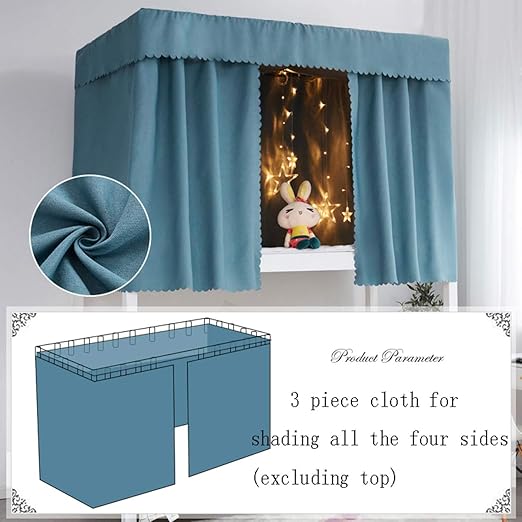 Aily Students Dormitory Bed Mosquito Nets Single Sleeper Bunk Bed