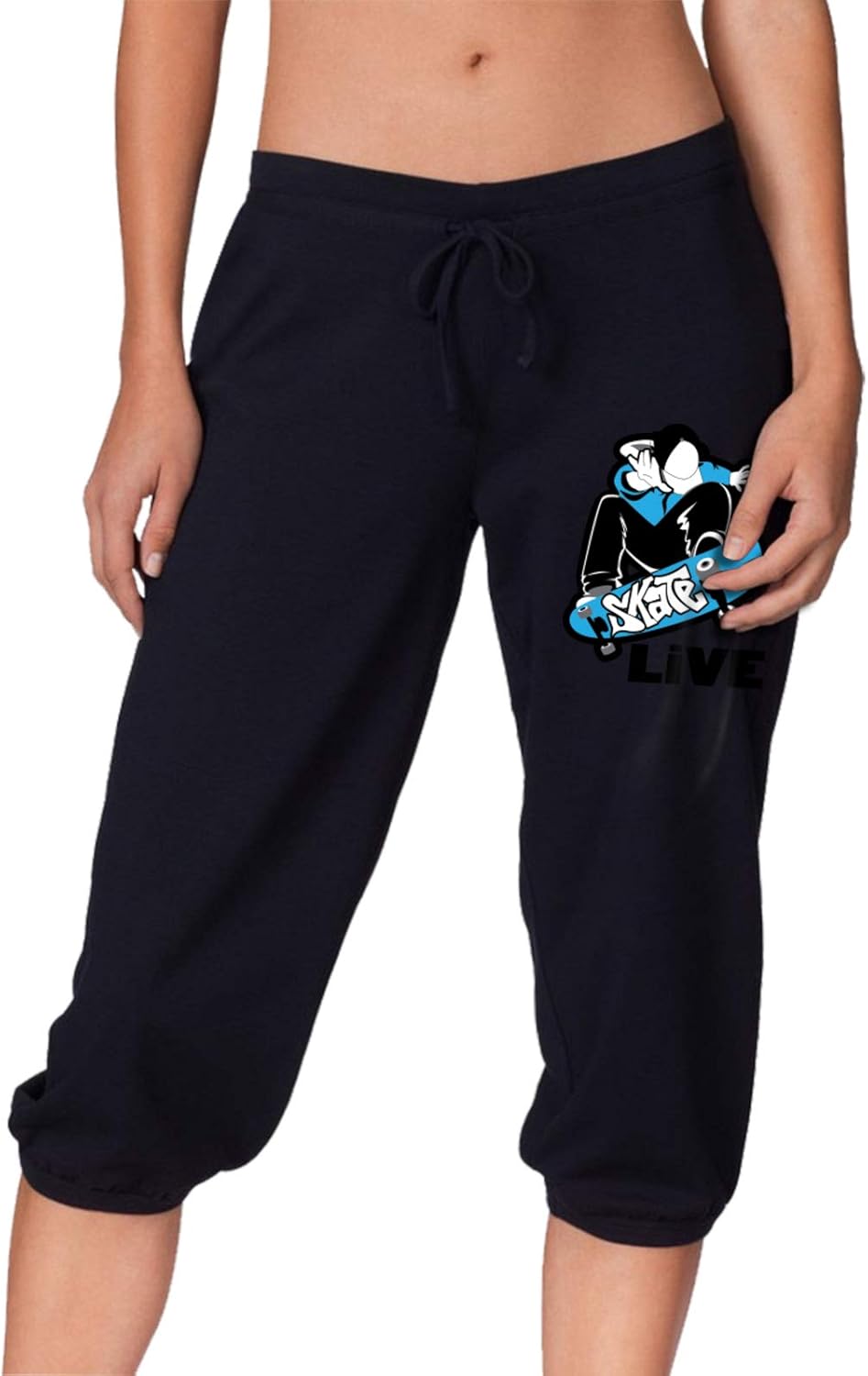 Skateboarding Skater Woman's Pants Leggings Slim Fit