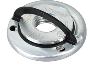 AOQIVIS M14 Angle Grinder Locking Retaining Flange Nut Quick Clamping Nuts for Most Angle Grinder Replacement Parts