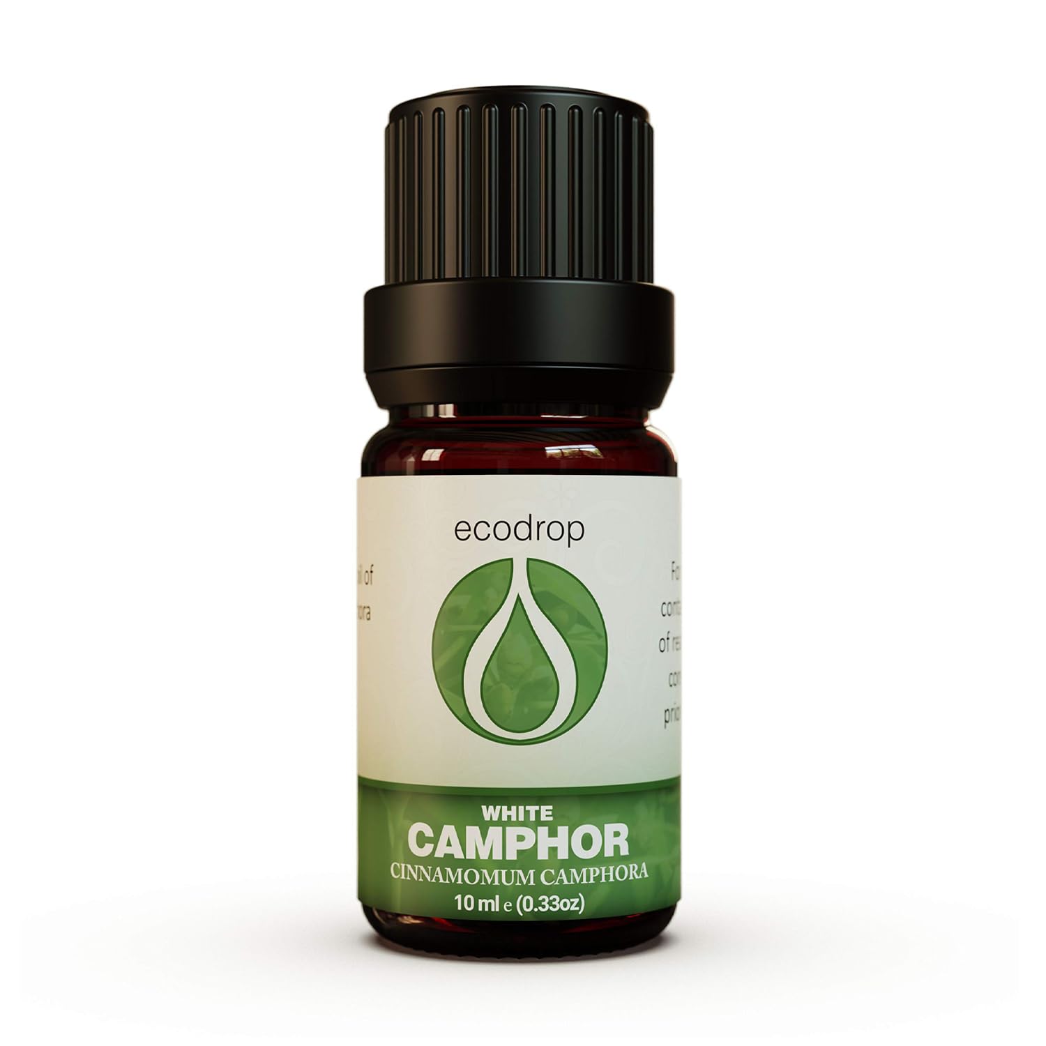 Camphor Essential Oil, White Camphor, 100% Pure, Ideal for Aromatherapy, Massage Oils, Diffuser, 10ml