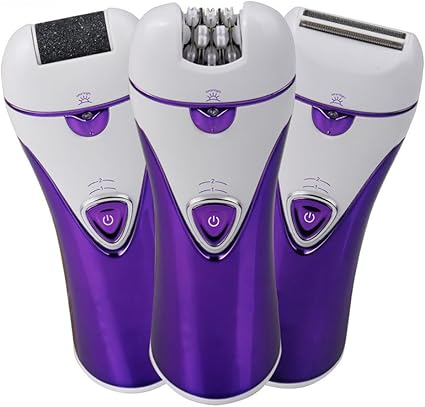luminous facial hair shaver