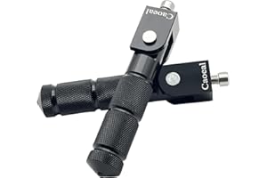 Caoeal 8MM Universal Motorcycle Foldable Foot Pegs Front or Rear Footpeg Electric Bike Pegs 90 Degree Fixed Folding Passenger Pedal Compatible with Honda Suzuki Kawasaki Ducati Aprilia(Black)