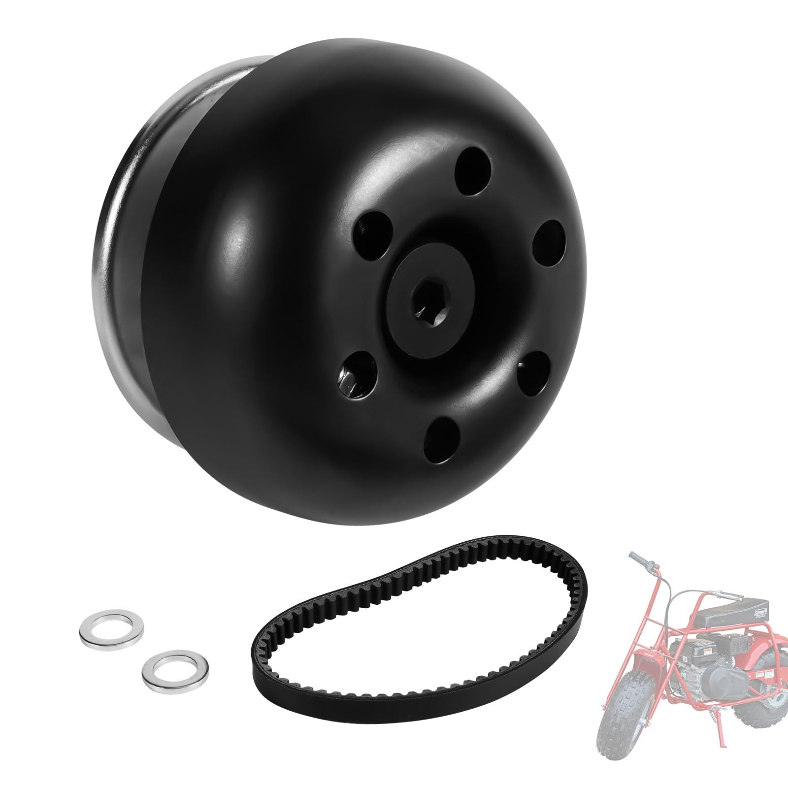 Photo 1 of loosoo Torque Converter Driver Clutch Super 30 Series, Compatible with Predator 212cc 196cc 6.5hp Small Engine 3/4" Bore GX160 CT200U-EX CT200U KT196 Baja Warrior Heat MB200 MB165 Mini Bike Go Karts