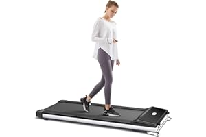 UMAY 512 Walking Pad, 512N Under Desk Treadmill, P1 Small Treadmill, Ultra Quiet Walking Treadmills for Home Office with Remote Control, SPAX APP and LED Display, Installation-Free