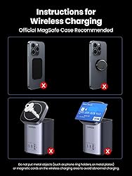 UGREEN MagSafe Charger Stand, Nexode 100W USB C
