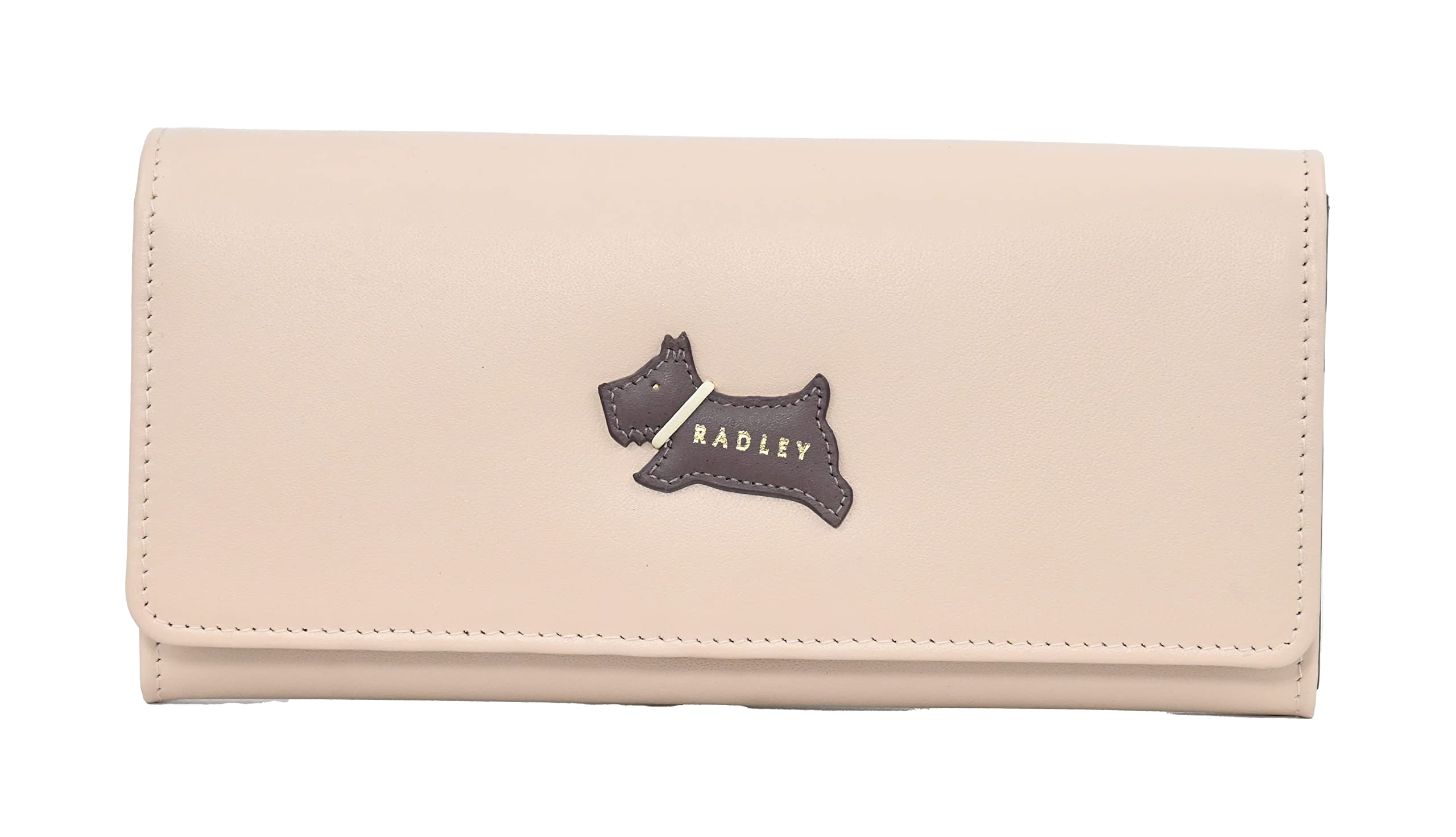 RADLEY Large Flapover Matinee Purse Radley Respects in Light Pink Leather