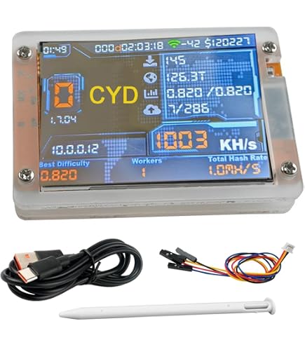 Produktbild von ARCELI ESP32 Display-Entwicklungsboard – 2,8 Zoll Touch, 240x320, WiFi/BT, Für Arduino & IoT