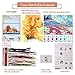Printed Cross Stitch Kits 11CT 22X15 inch 100% Cotton Holiday Gift DIY Embroidery Starter Kits Easy Patterns Embroidery for Girls Crafts DMC Stamped Cross-Stitch Supplies Needlework Dog Brother