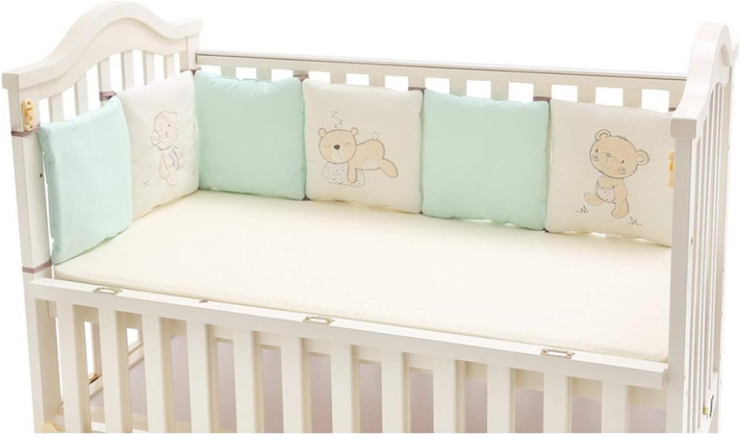 Clube92 Com Br 30cm Coussin Carre Barrieres De Lit Protection Securite Denfant Ours Marbeine Tour De Lit En Coton De Bebe 6 Piece 30 Matelas Et Linge De Lit Literie Et Linge De Maison