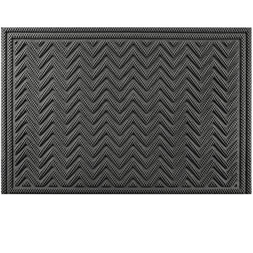 Mibao Entrance Door Mat, 24 x 36 inch Winter Durable Large Heavy Duty Front Outdoor Rug, Non-Slip Welcome Doormat for Entry, Patio