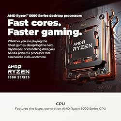 CyberPowerPC Gamer Master Gaming PC, AMD Ryzen 5