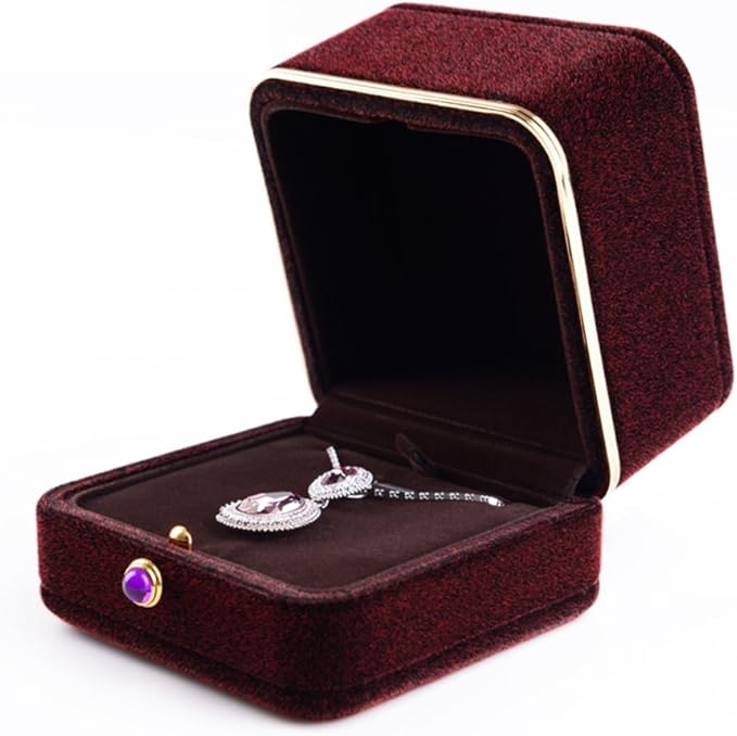 plush engagement ring box/Metallined jewelry boxesB Amazon.ca Home