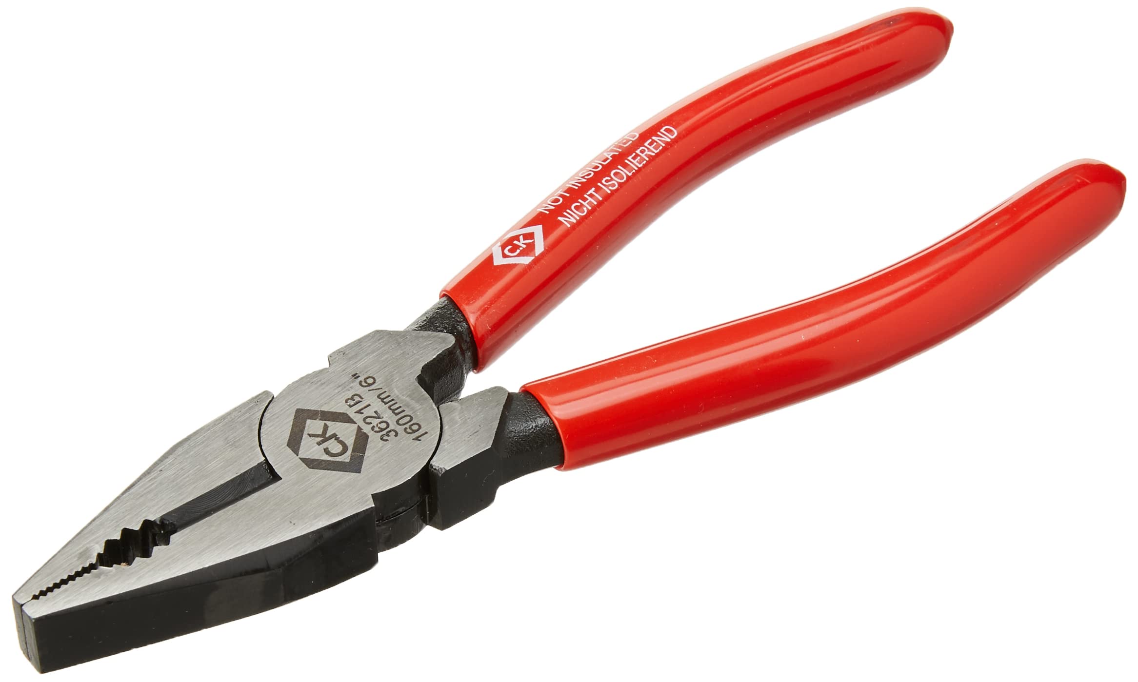 C.K T3621B 6 Classic Combination Plier, Red, 160 mm - 6"